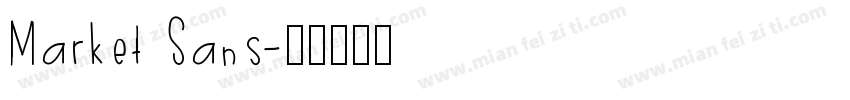 Market Sans字体转换